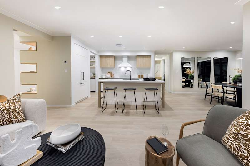 San Marino 31 home design kitchen/living