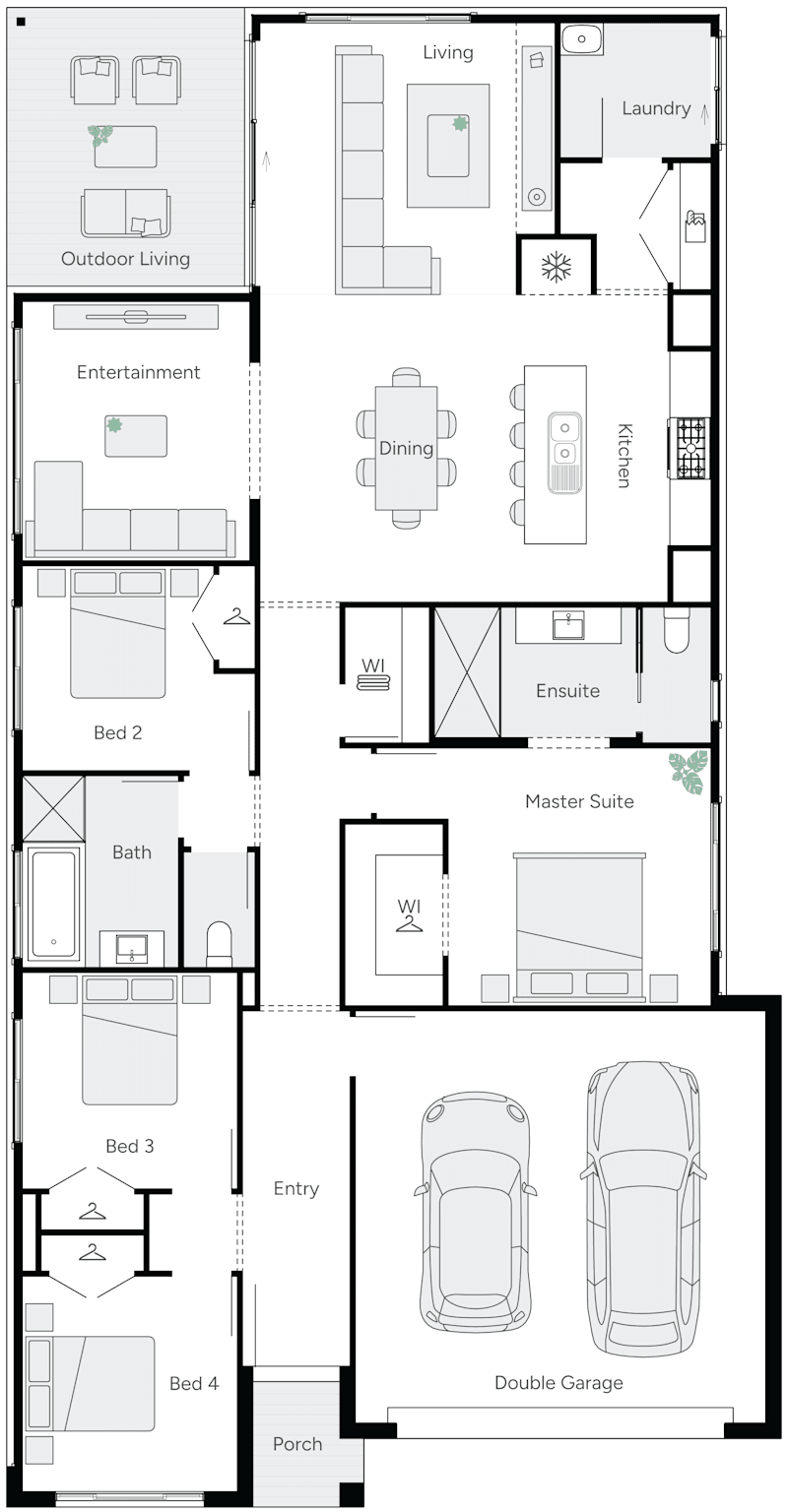 Promise 25 Single Storey House Floor Plans