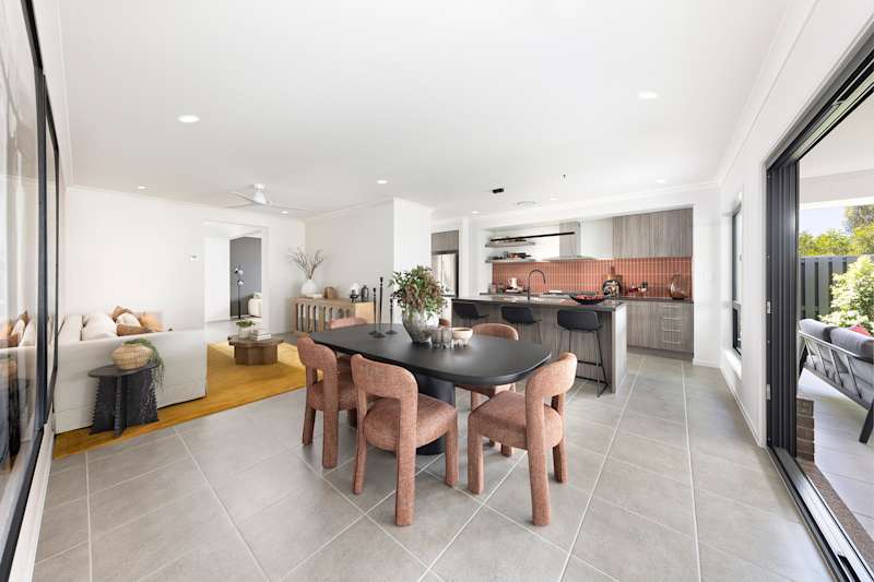 River 27 home design living / dining / kitchen