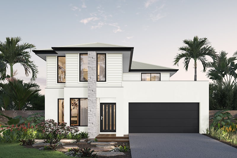 Reed house design with Terra facade