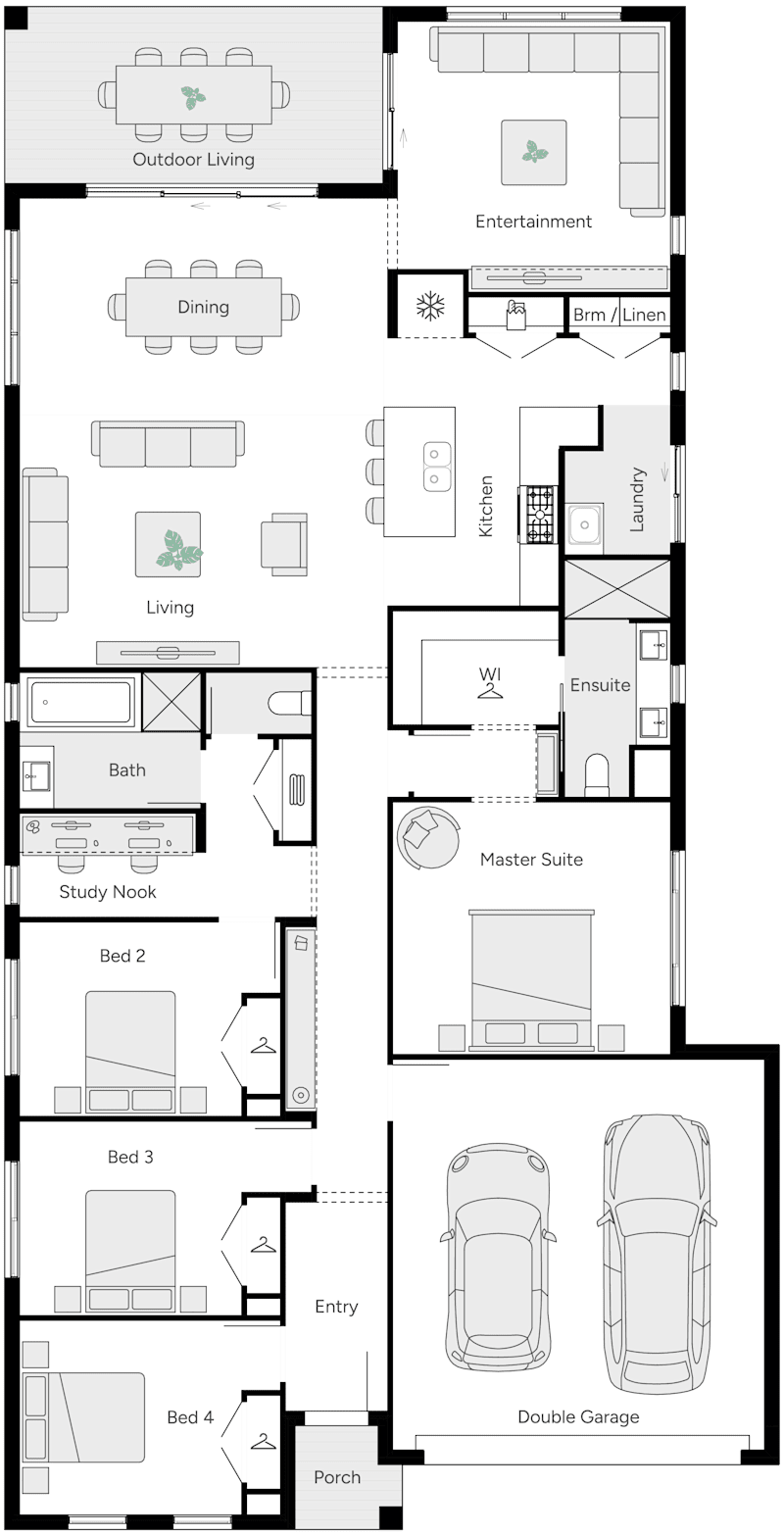 Melody 27 floor plan
