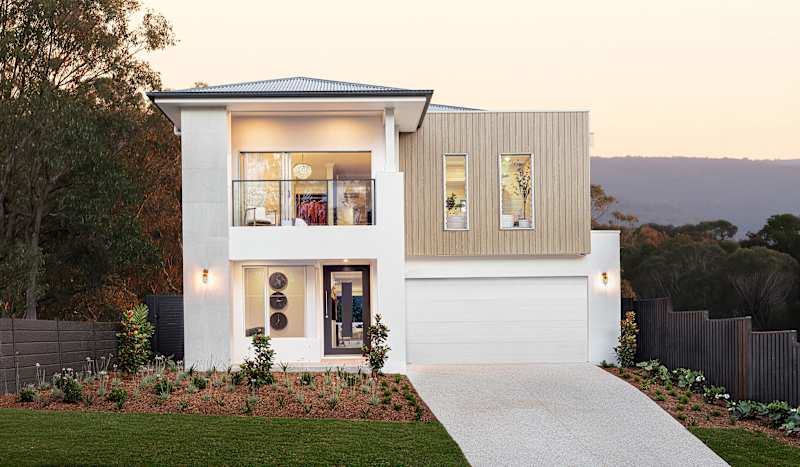 Oscar 33 house design with Kensington facade
