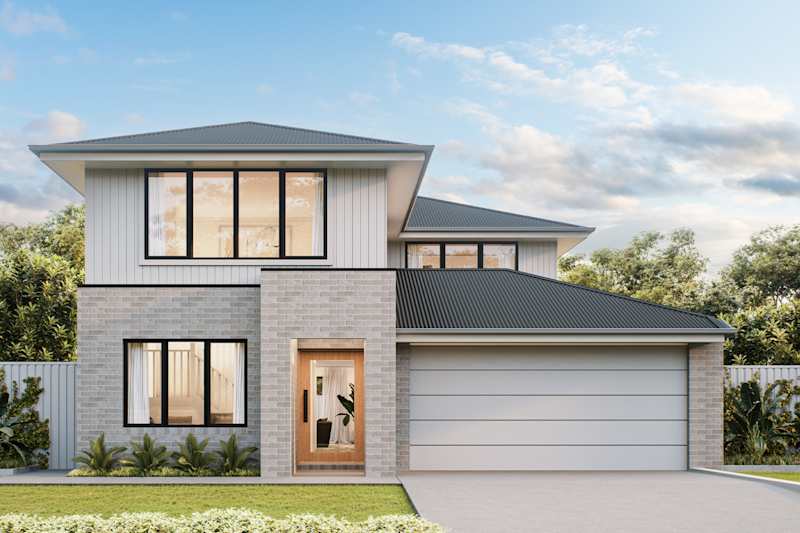 aston 28 house design with harlo facade