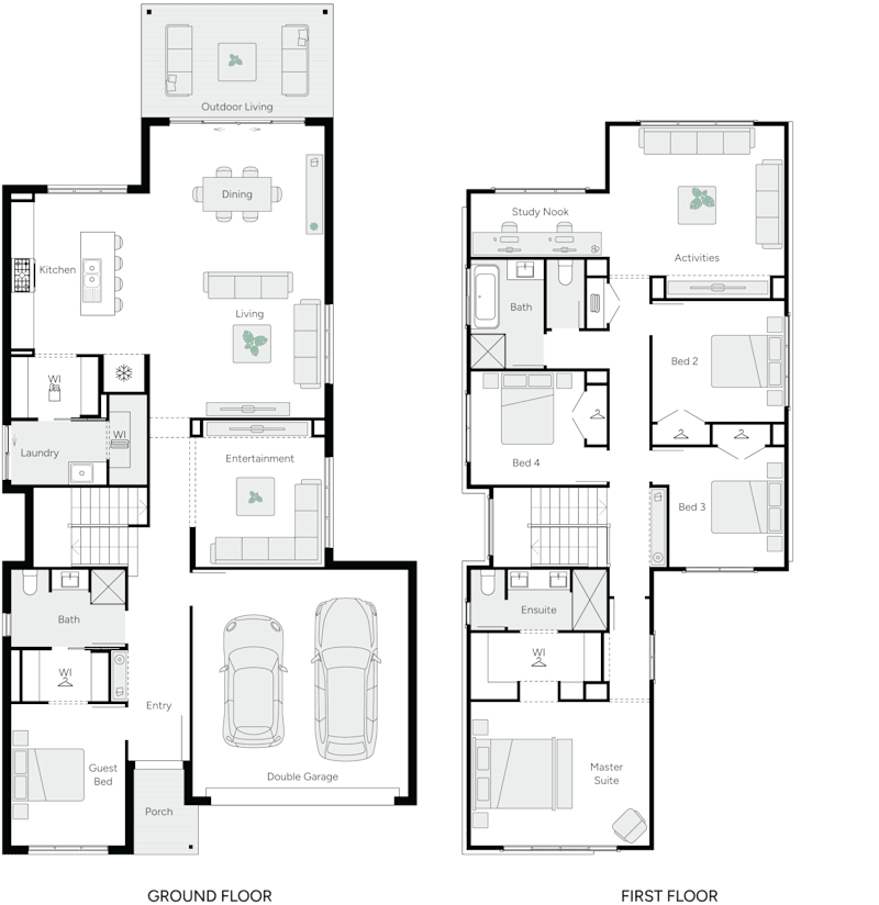 Liana 34 RHS Floorplan