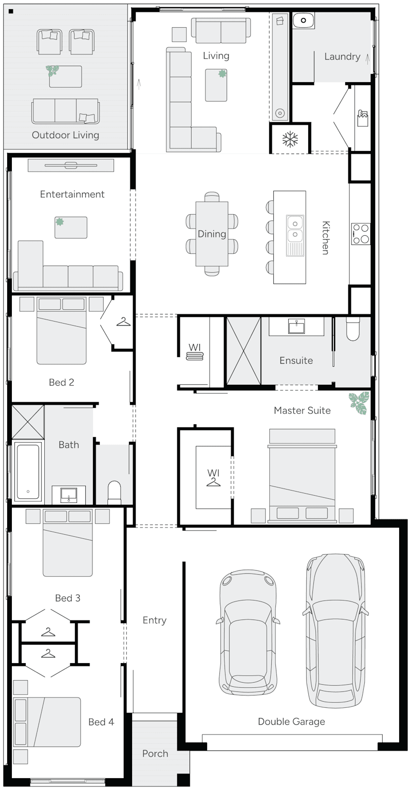 Promise 25 Single Storey House Floor Plans