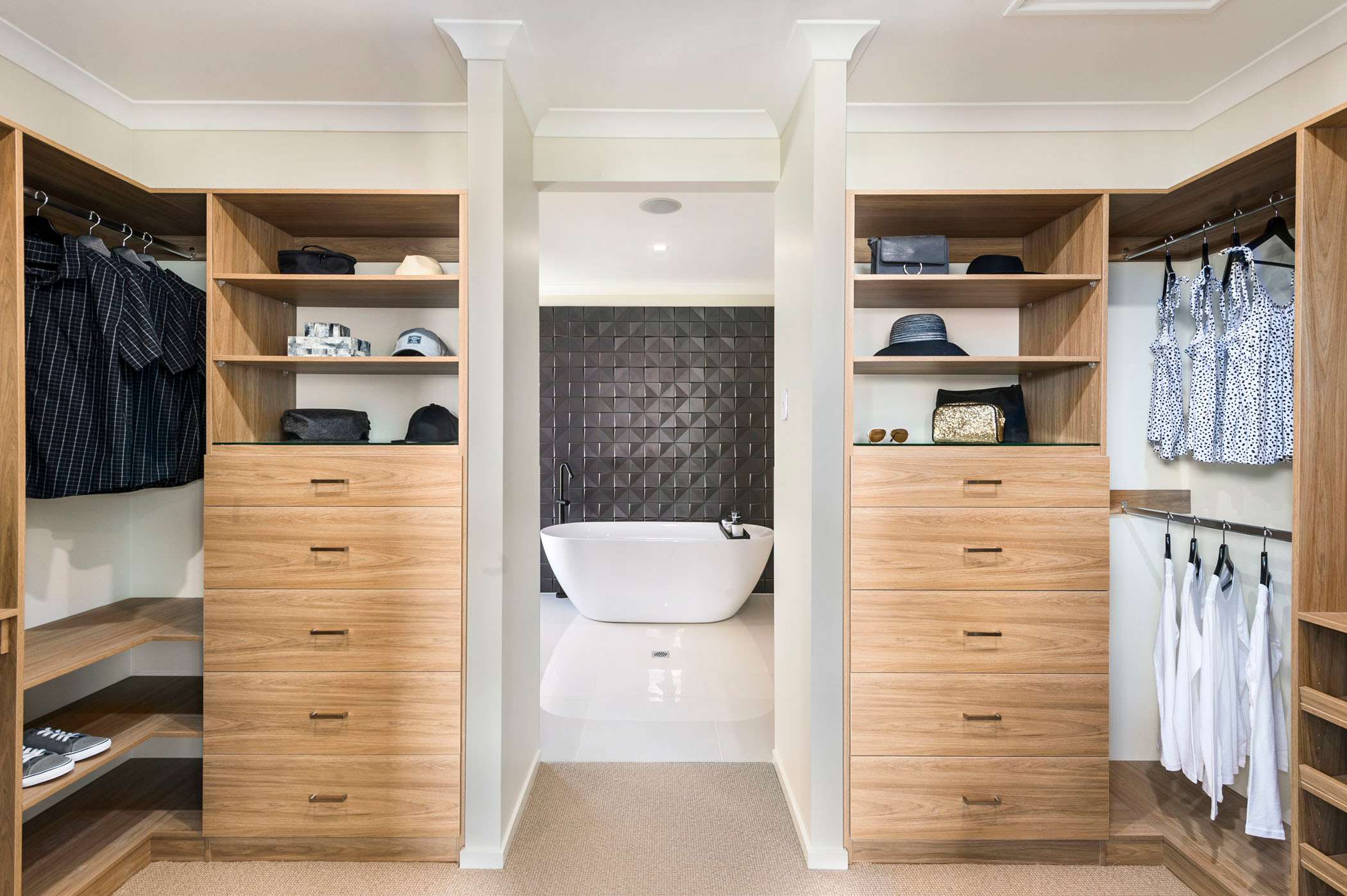 Aurora 40 home design walk-in robe