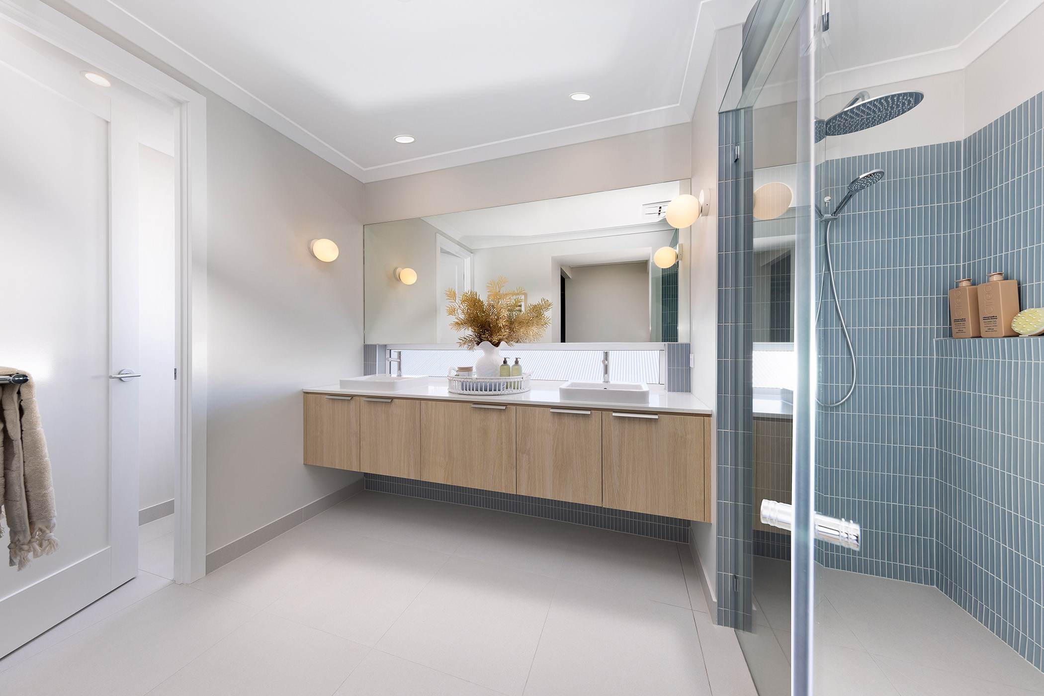 Preston 35 Display. Coastal Design Style. Bathroom