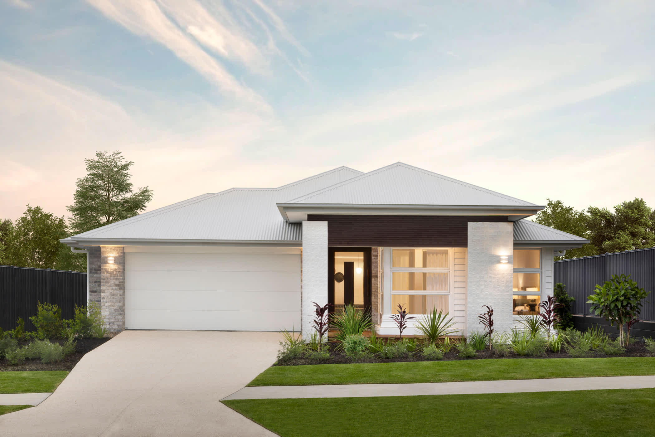 Evie 27 house design with Ollie facade - skyridge display