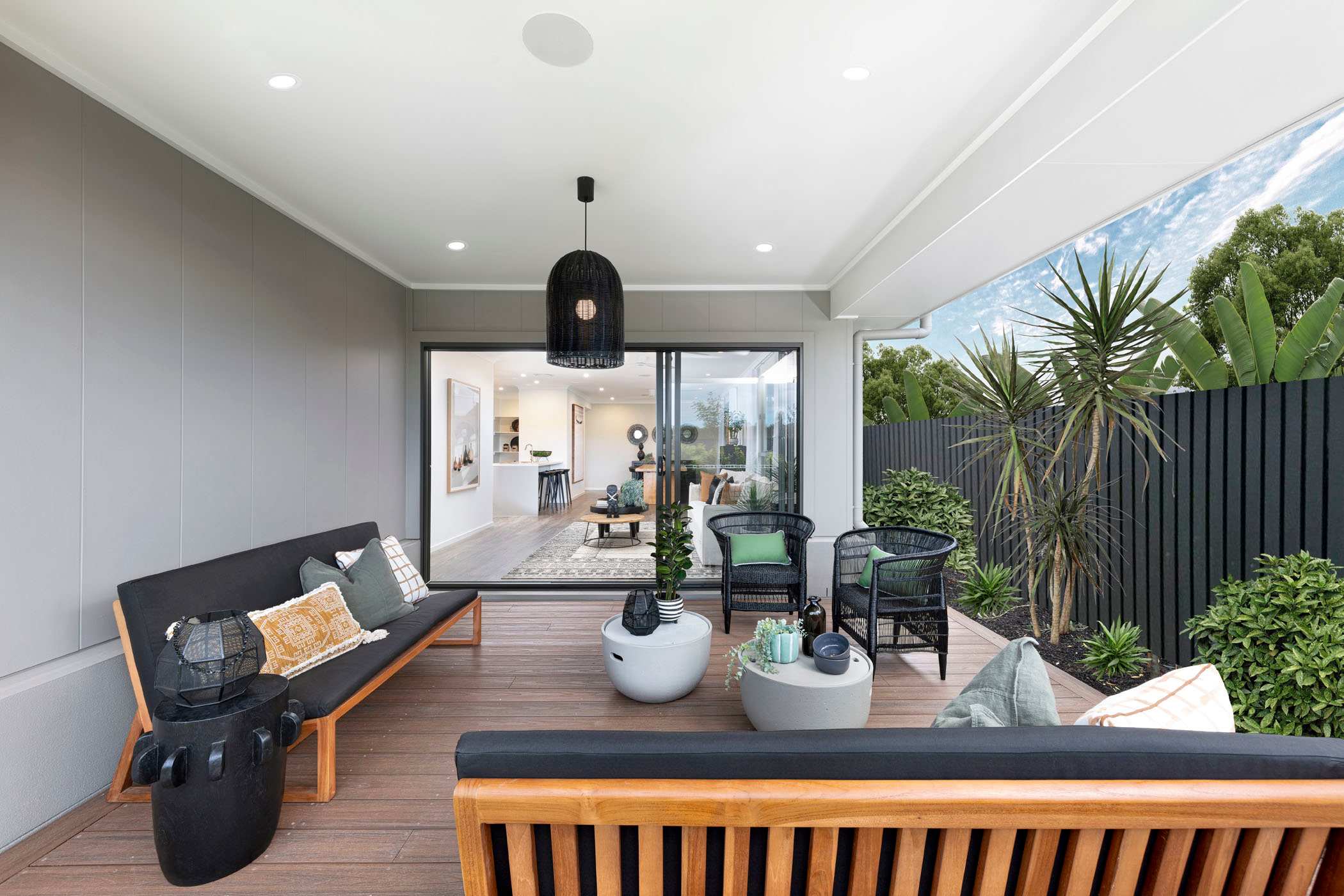 Maple 26 home design home theatre - Caboolture Builders