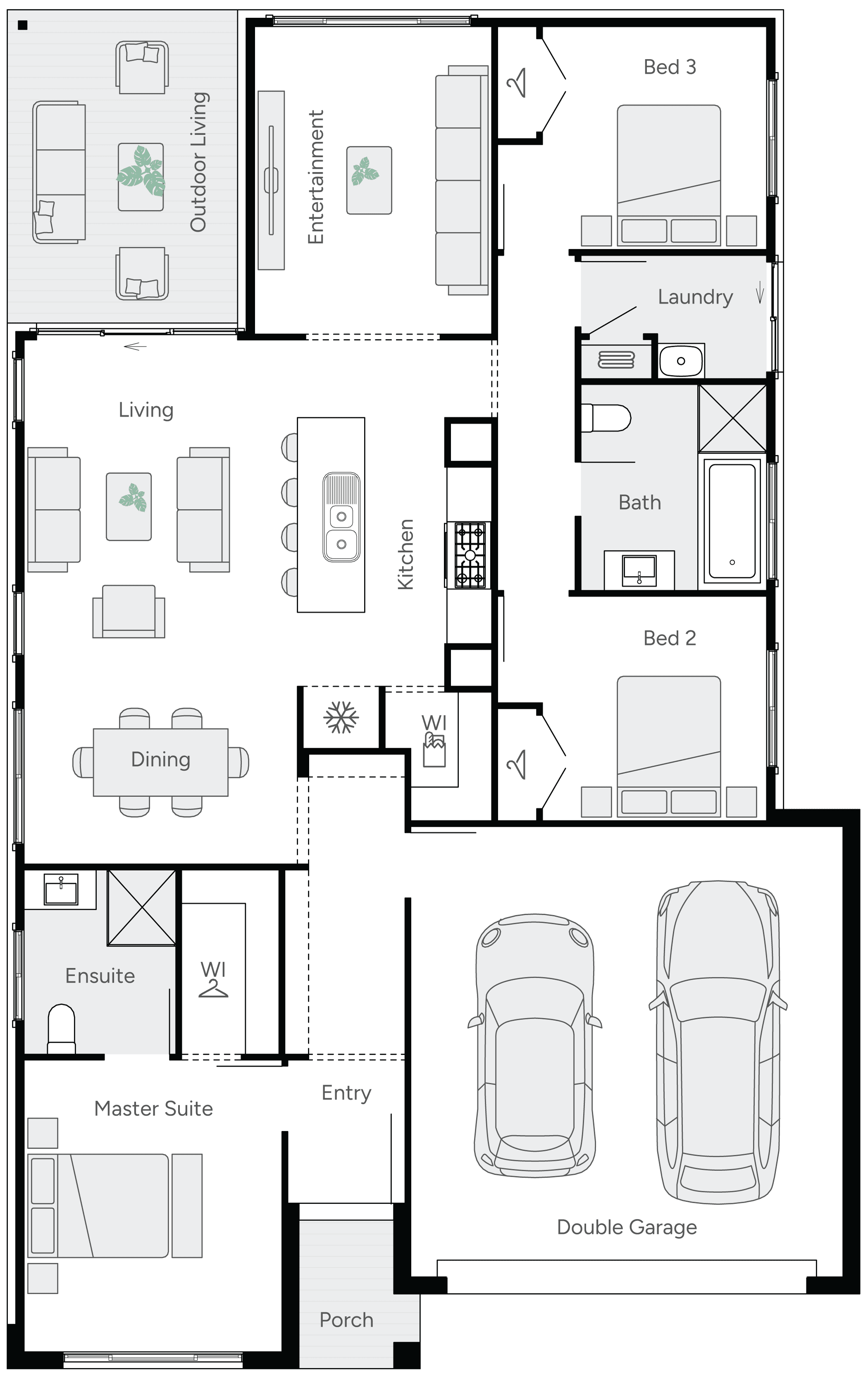 Soul 20 Single Storey House Floor Plan
