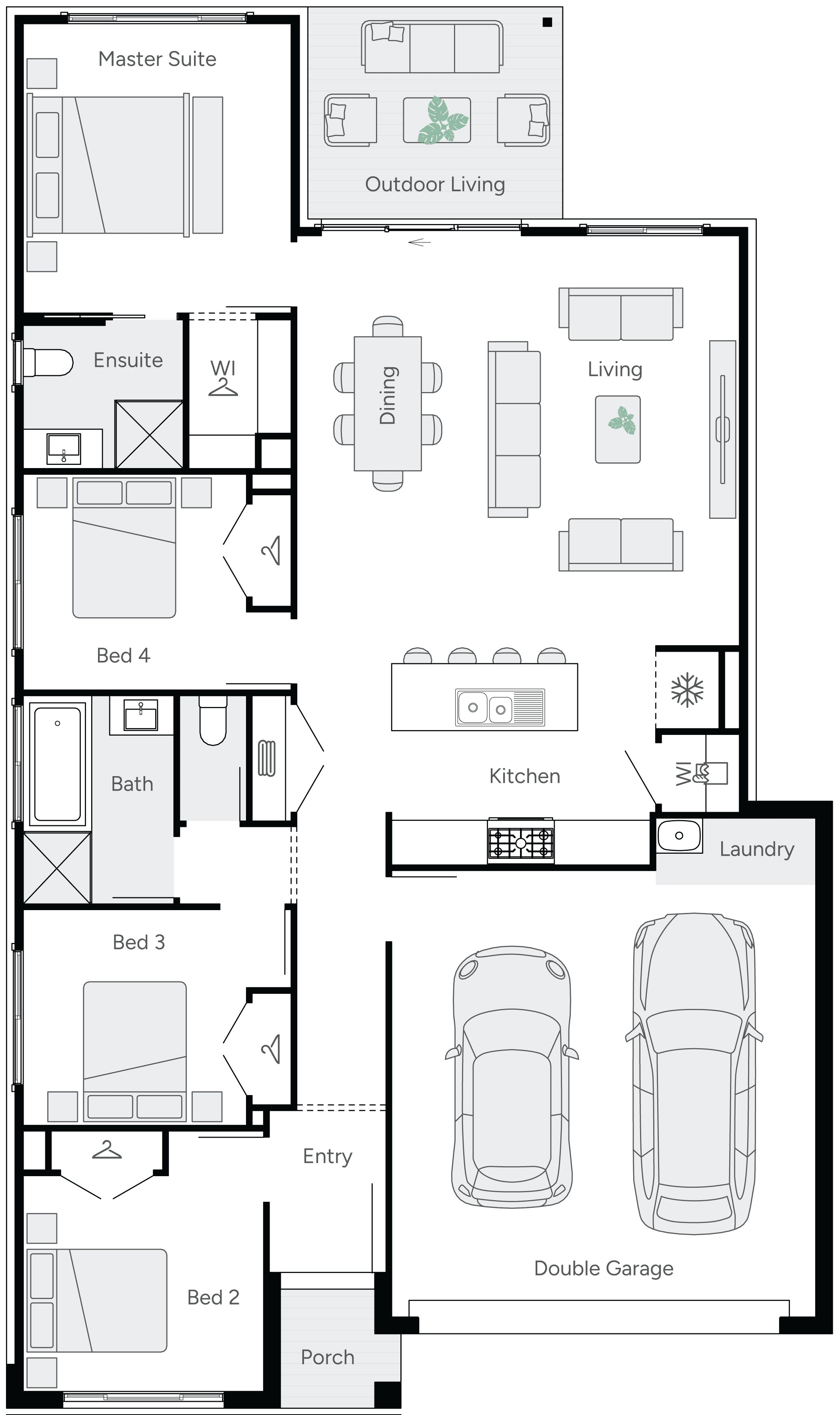 Remy 20 Single Storey House Floor Plan