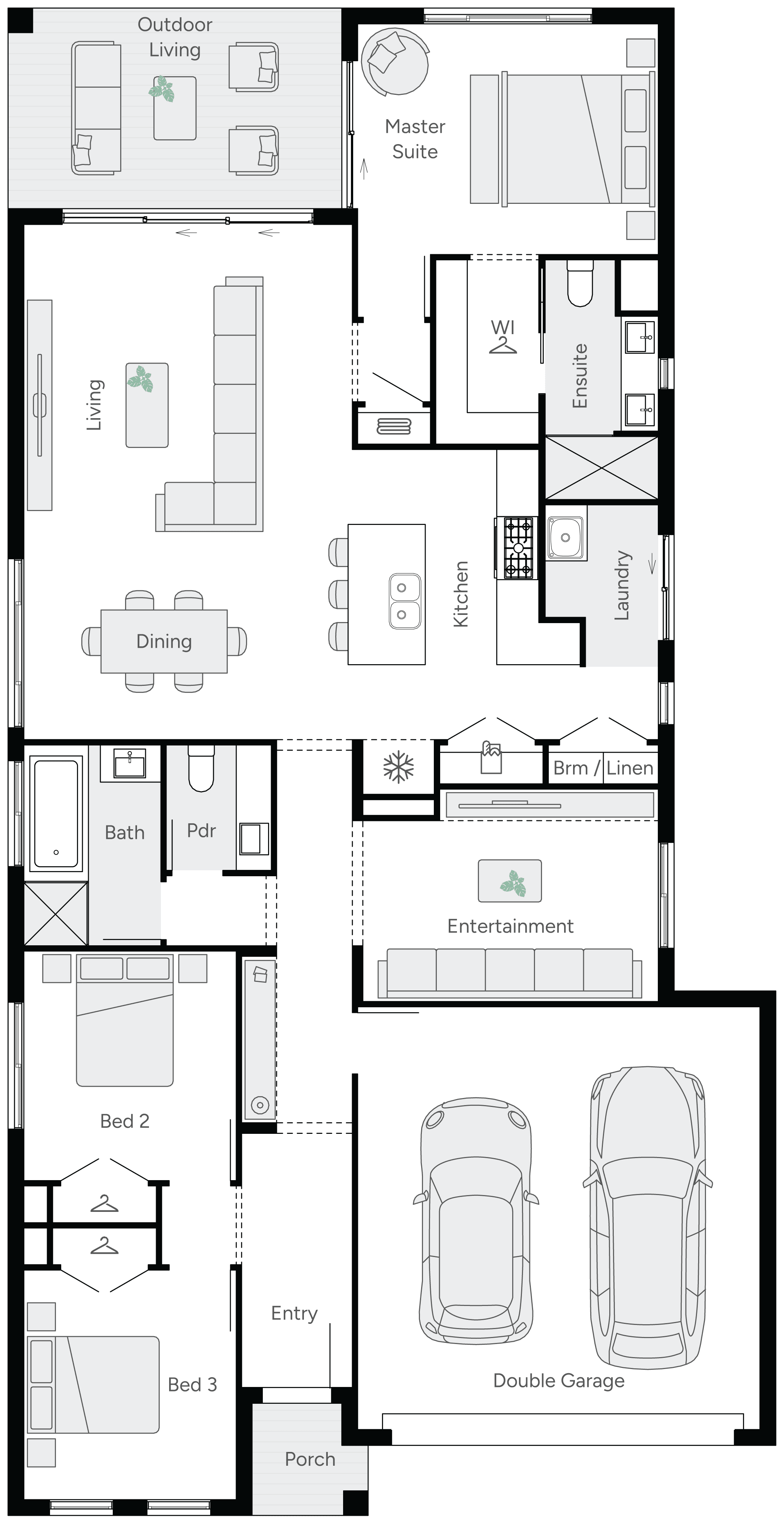 Melody 23 floor plan