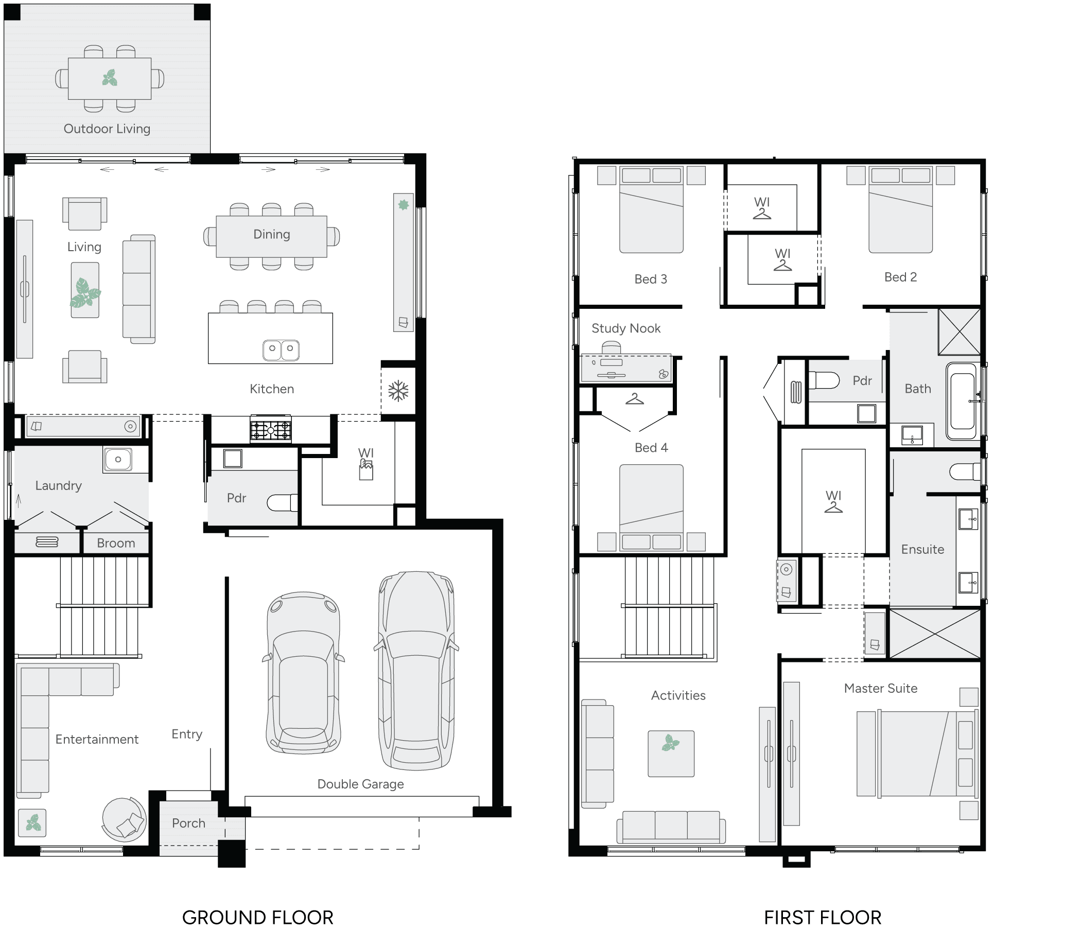 Preston 32 House Floor Plan
