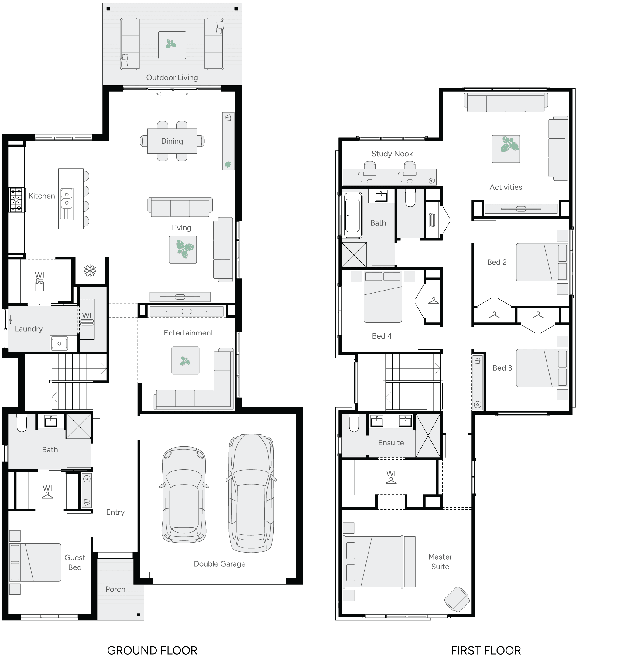 Liana 34 RHS Floorplan