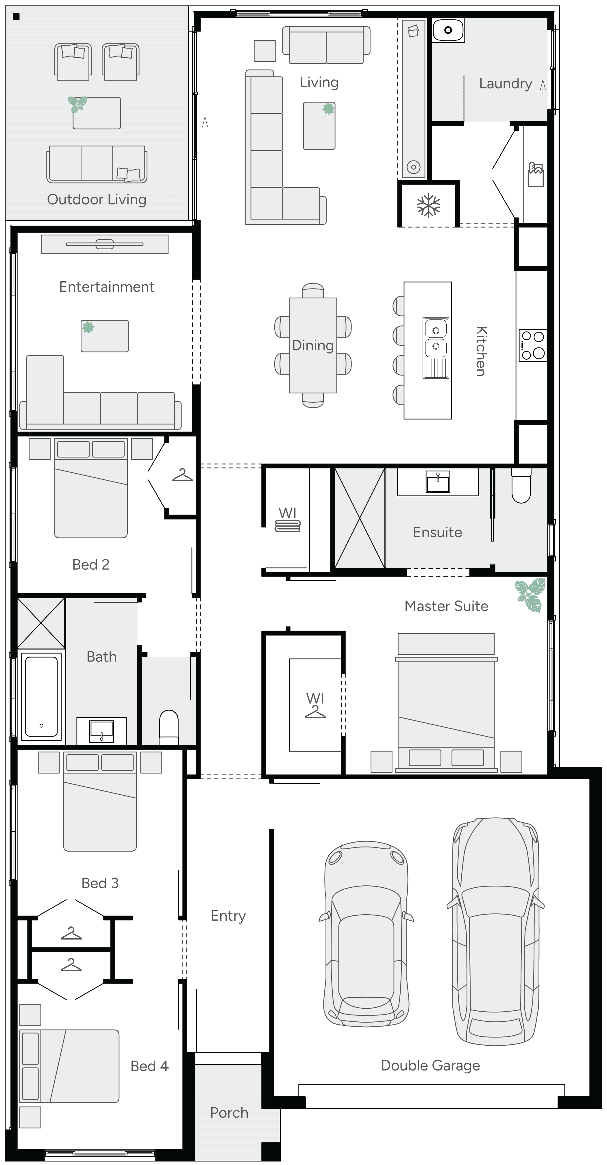 Promise 25 Single Storey House Floor Plans