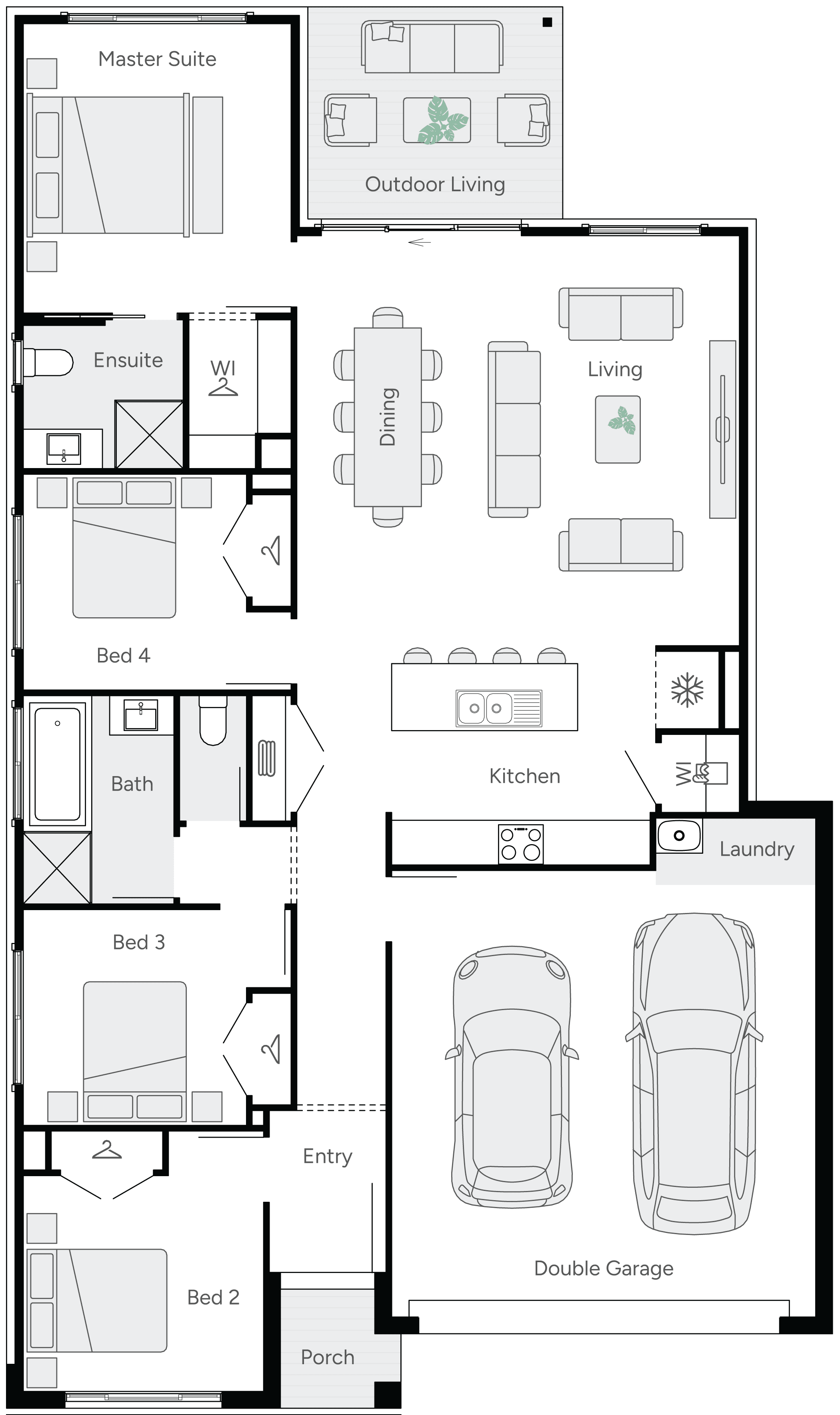 Remy 20 Single Storey House Floor Plan