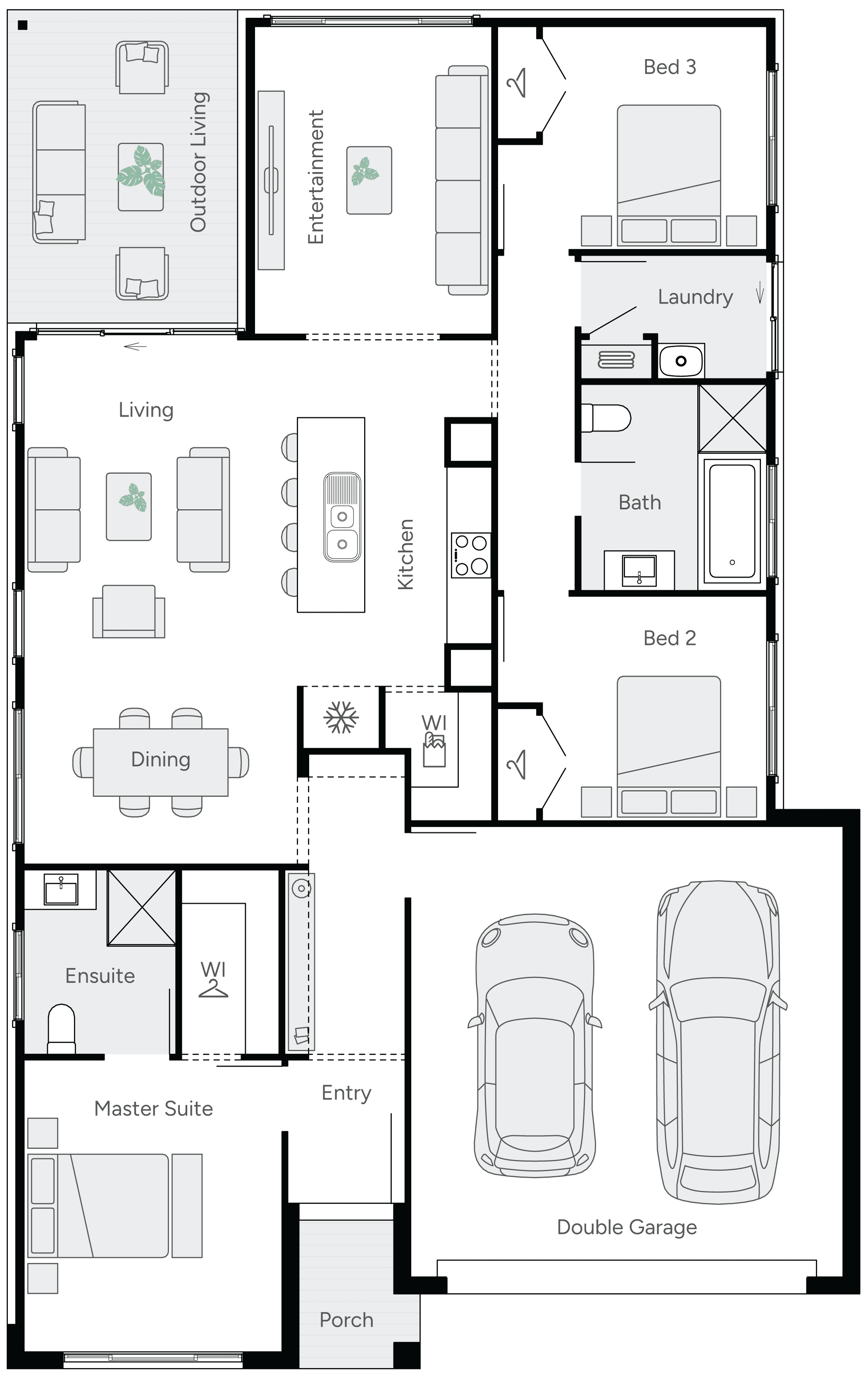 Soul 20 Single Storey House Floor Plan